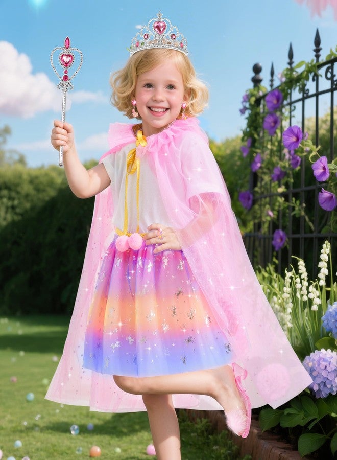 DISHIO Princess Dress Up Toys Jewelry Boutique, Girls Dress Up Shoes Role Play Gifts, Pretend Play Clothes Accessories With Princess Mermaid Theme Costumes Birthday Party Favors For Little Girls Aged 3 4 5 6 - Image 3